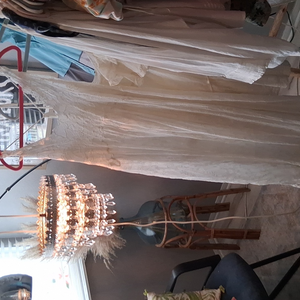 Free People eyelet dress Xl - Picture 2 of 12